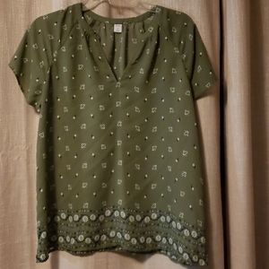 Old Navy floral blouse